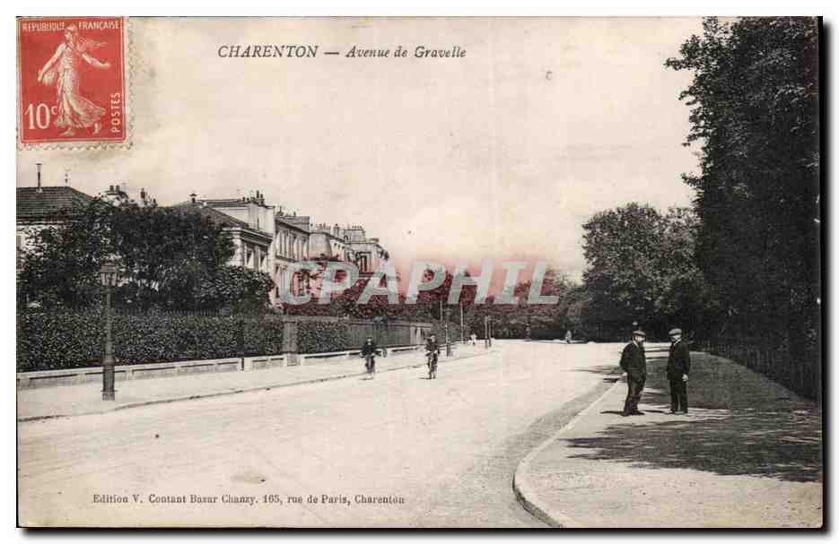 CPA Charenton Avenue de Gravelle