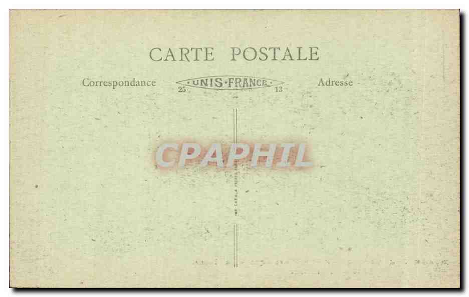 CPA Monastere de Ste Marie de la Pierre qui Vive Le cimetiere  — Verso