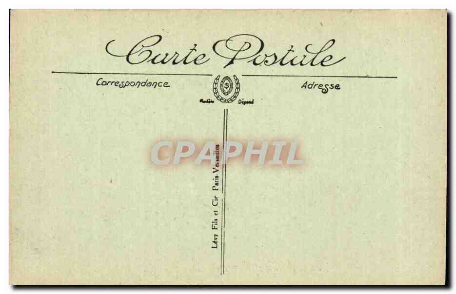 CPA Biarritz Vue sur la plage a maree basse — Verso