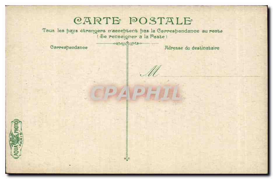 CPA Ostende la digue — Rückseite