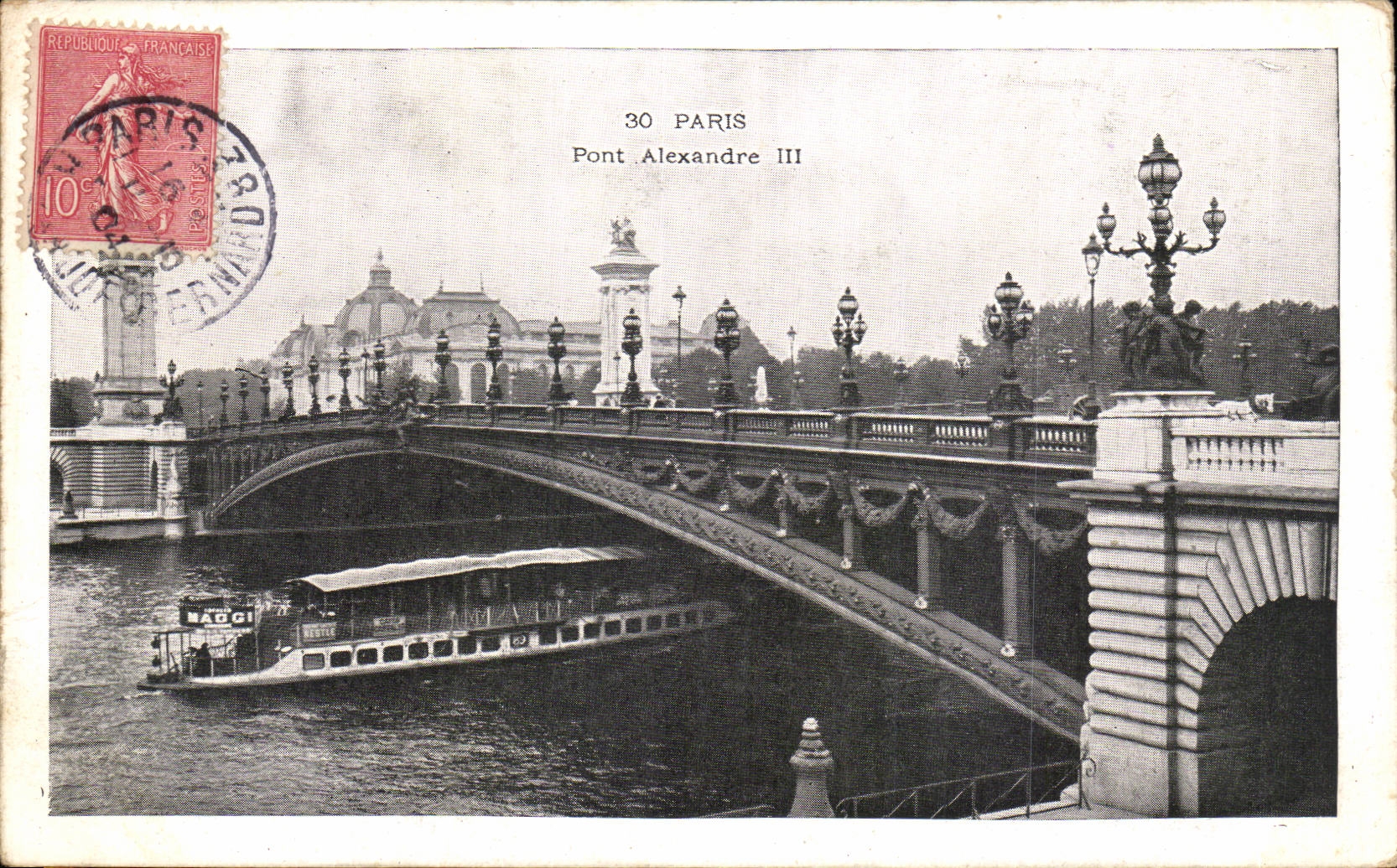 CPA Paris Pont Alexandre III