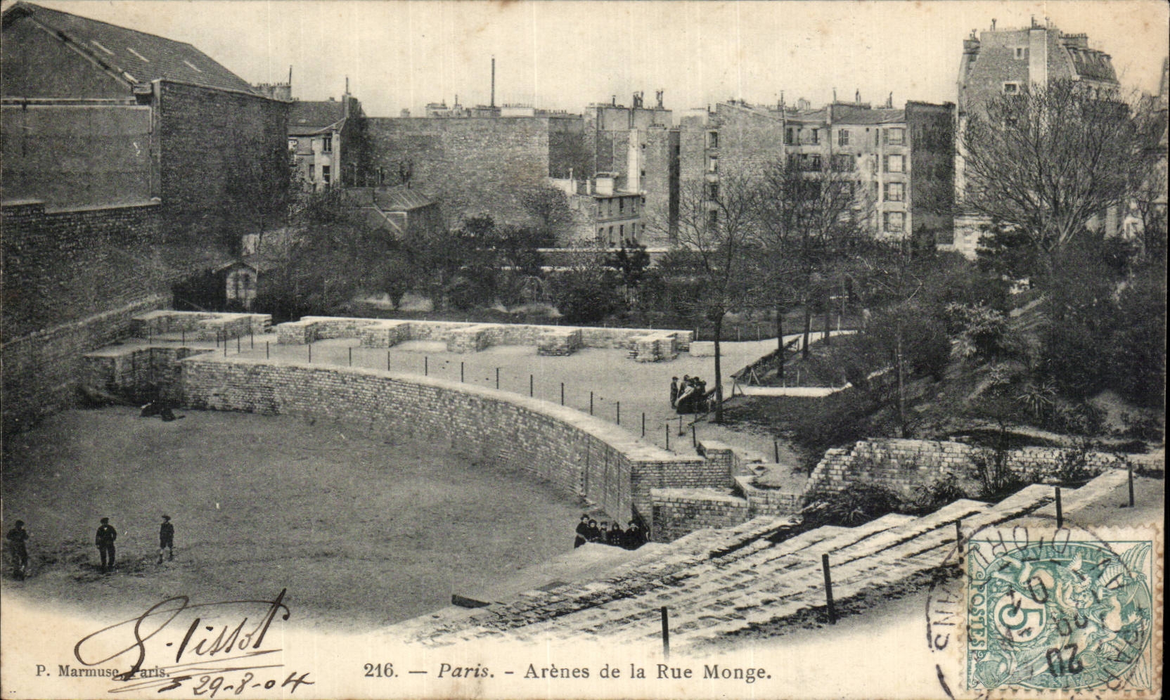 CPA Paris Arenes de la rue Monge