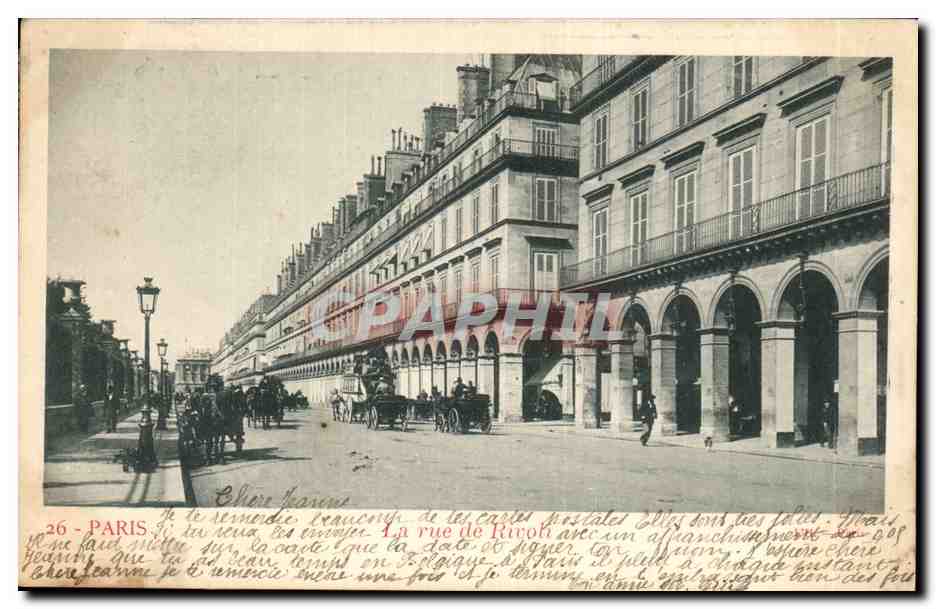 CPA Paris Rue de Rivoli