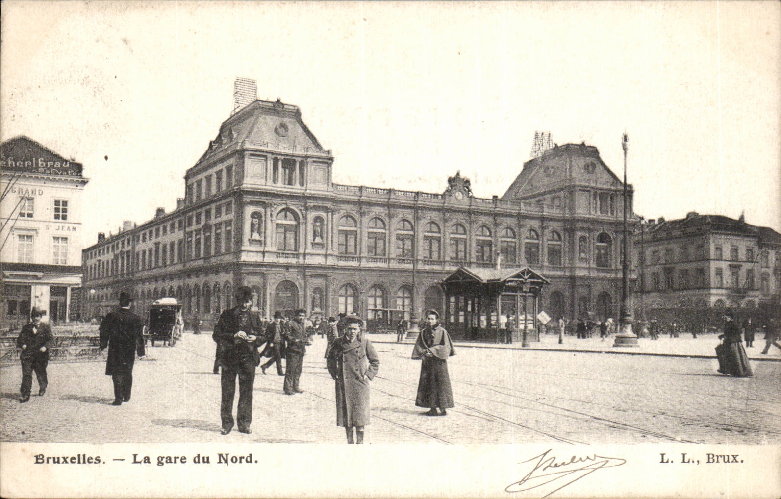 CPA Bruxelles Gare du Nord