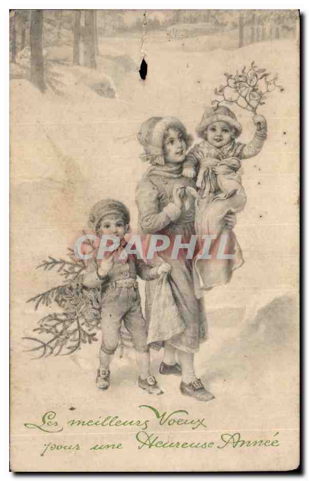 CPA Fantaisie Femme et enfants