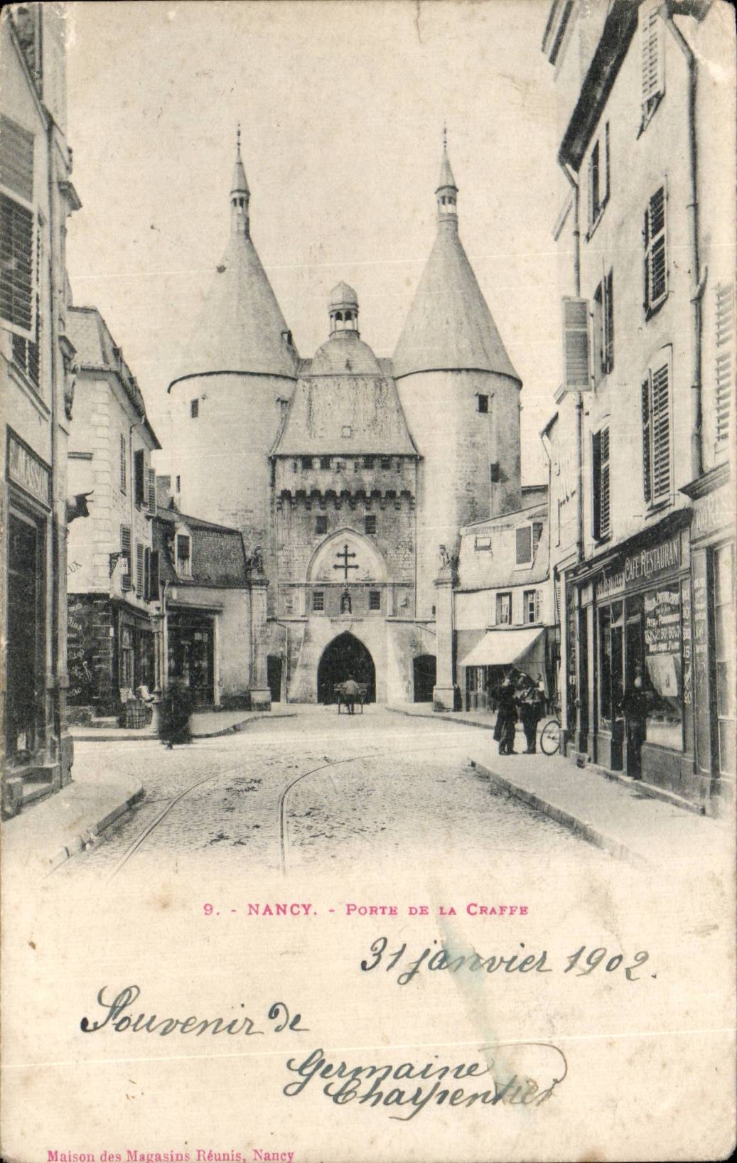 CPA Nancy Porte de la Craffe
