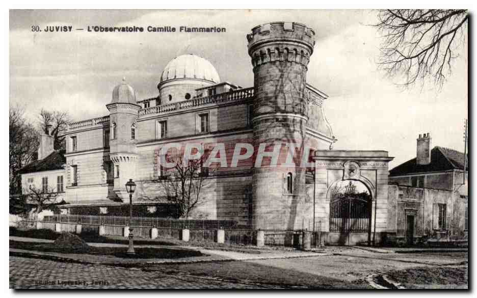 CPA Juvisy L observatoire Camille Flammarion 