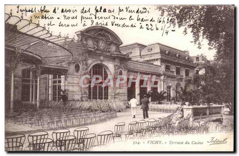 CPA Vichy Terrasse du casino