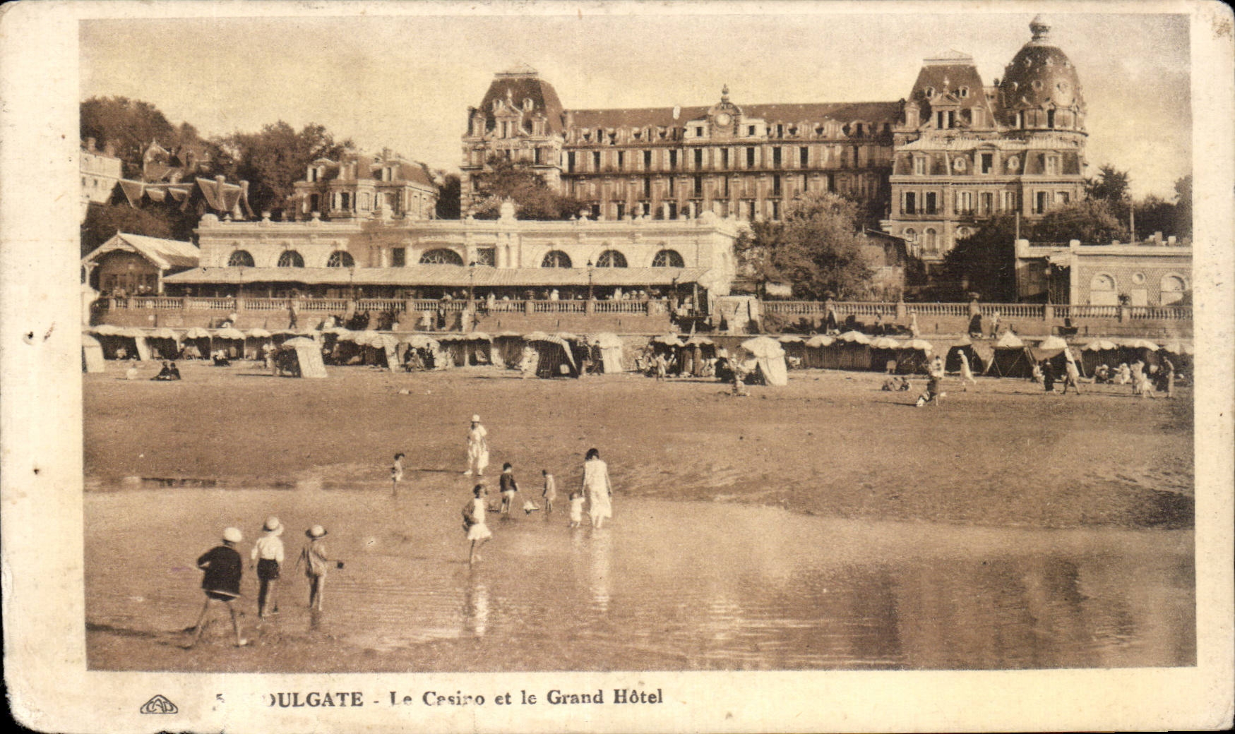 CPA Houlgate Le casino et le grand hotel
