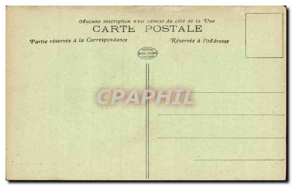 CPA Vittel Hotel des thermes — Rückseite