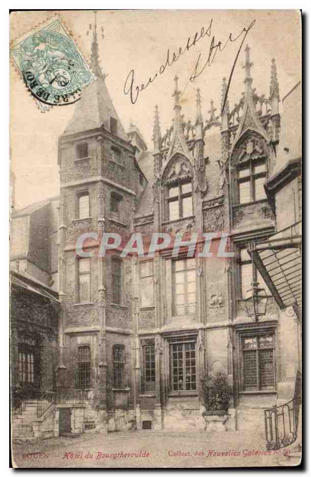 CPA Rouen Hotel du Bourgtheroulde