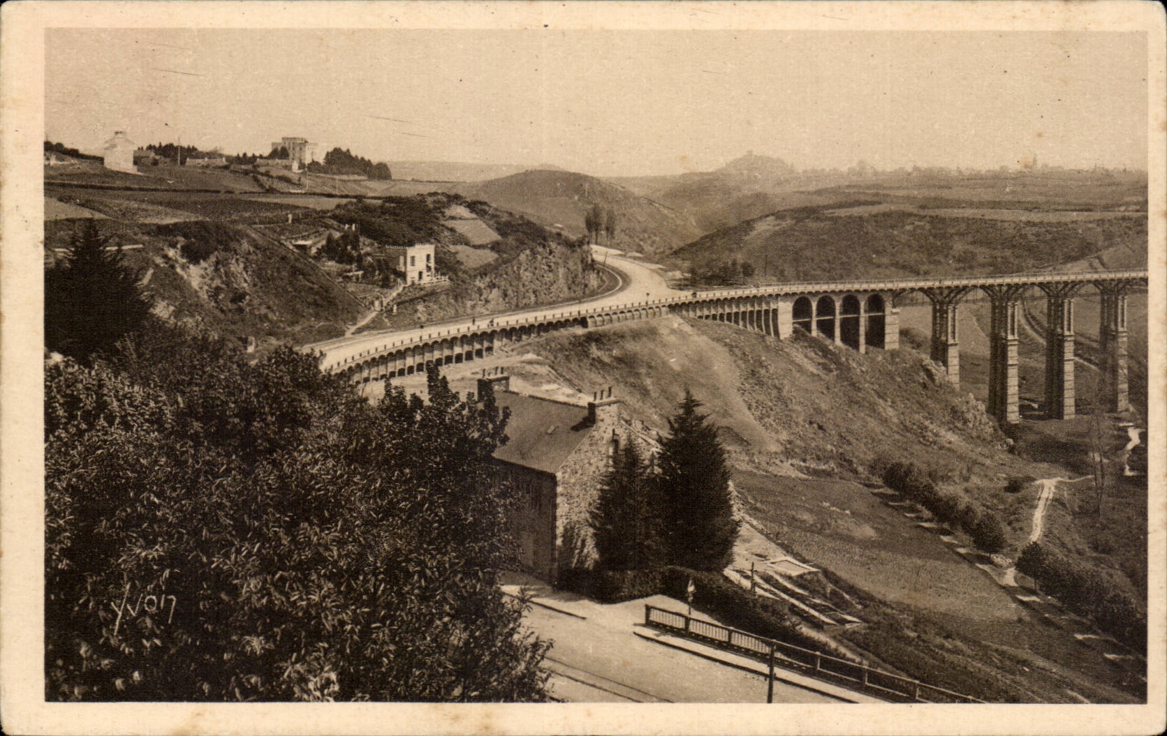 Viaduct of Toupin — Brittany — Les Éditions d'Art Viaduct of Toupin