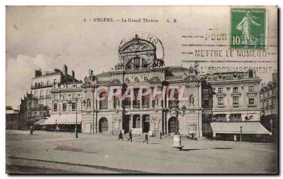 CPA Angers Le grand theatre