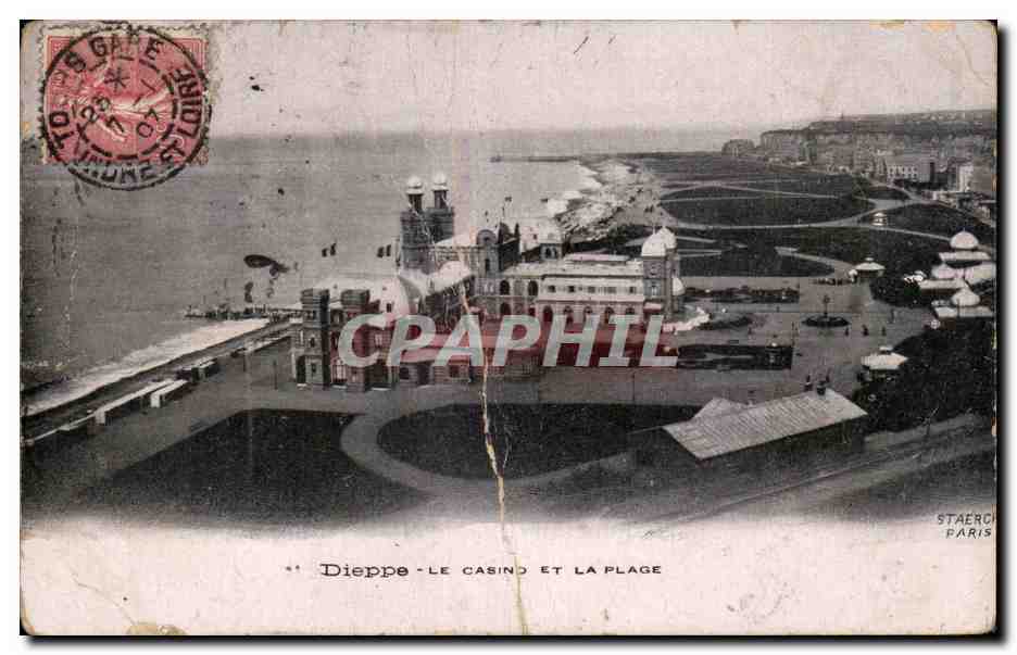 Dieppe - Le Casino et la Plage — Staero, Paris