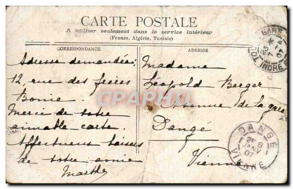 Dieppe - Le Casino et la Plage — Staero, Paris — Rückseite