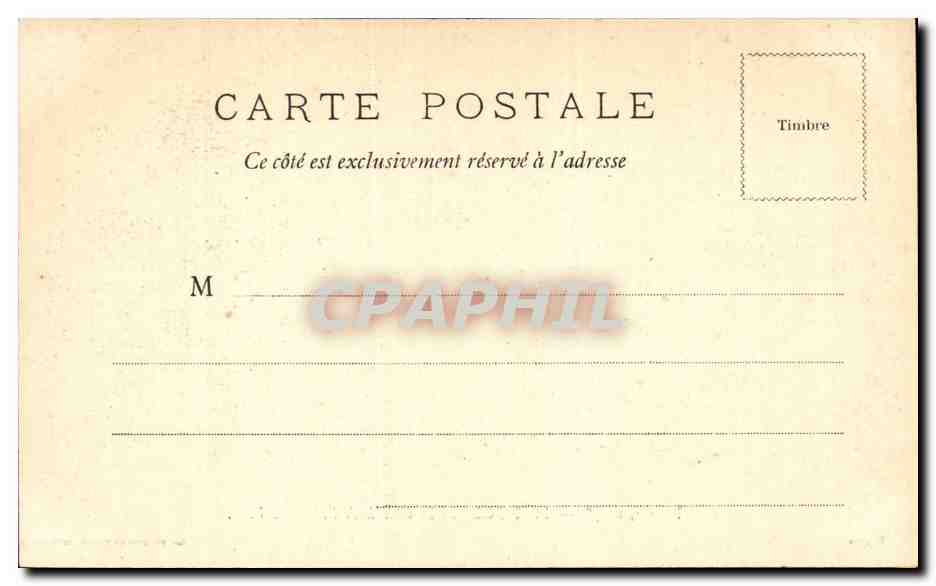 CPA La Rochelle Galerie de l hotel de ville — Rückseite