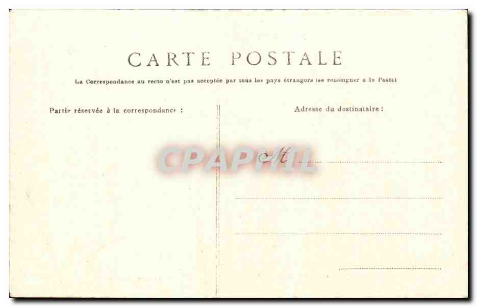 CPA Coutainville Vue d ensemble — Rückseite