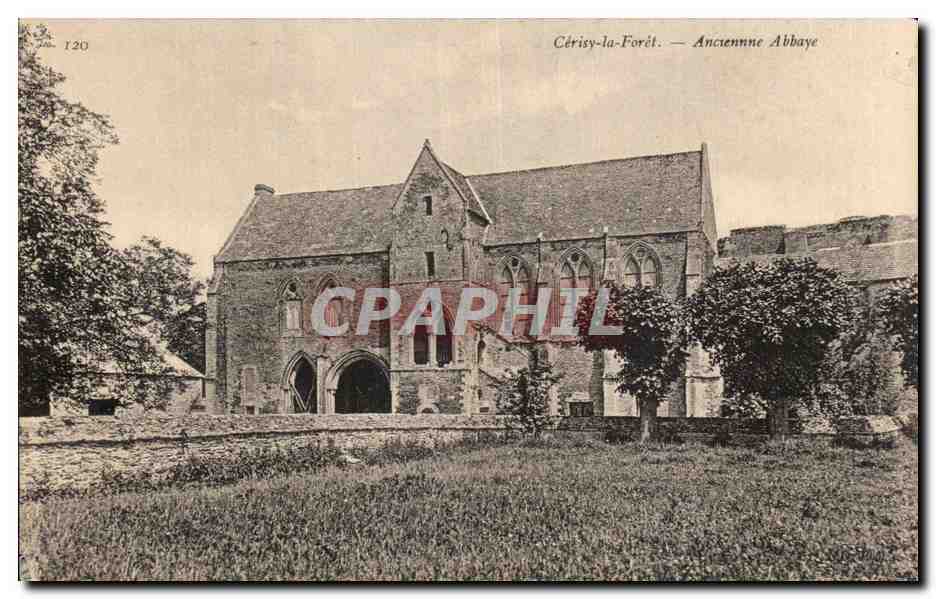 CPA Cerisey la Foret Ancienne abbaye 