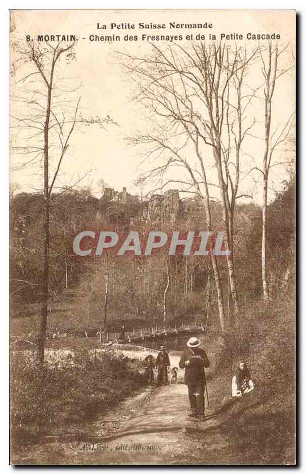 Mortain — Chemin des Fresnayes et de la Petite Cascade — éd. L. Loisy, n°8