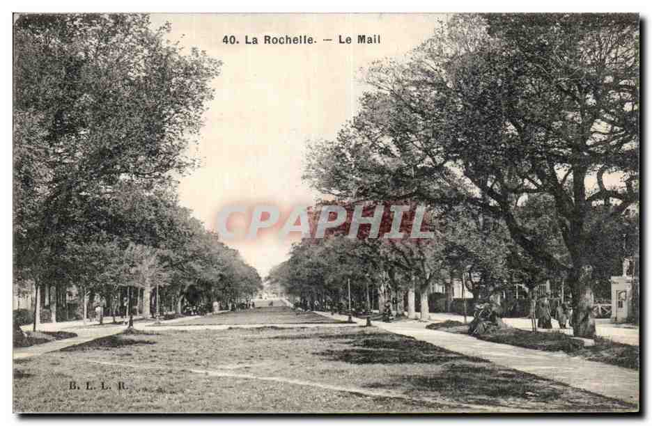 La Rochelle — Le Mail — B. L. L. R. n°40