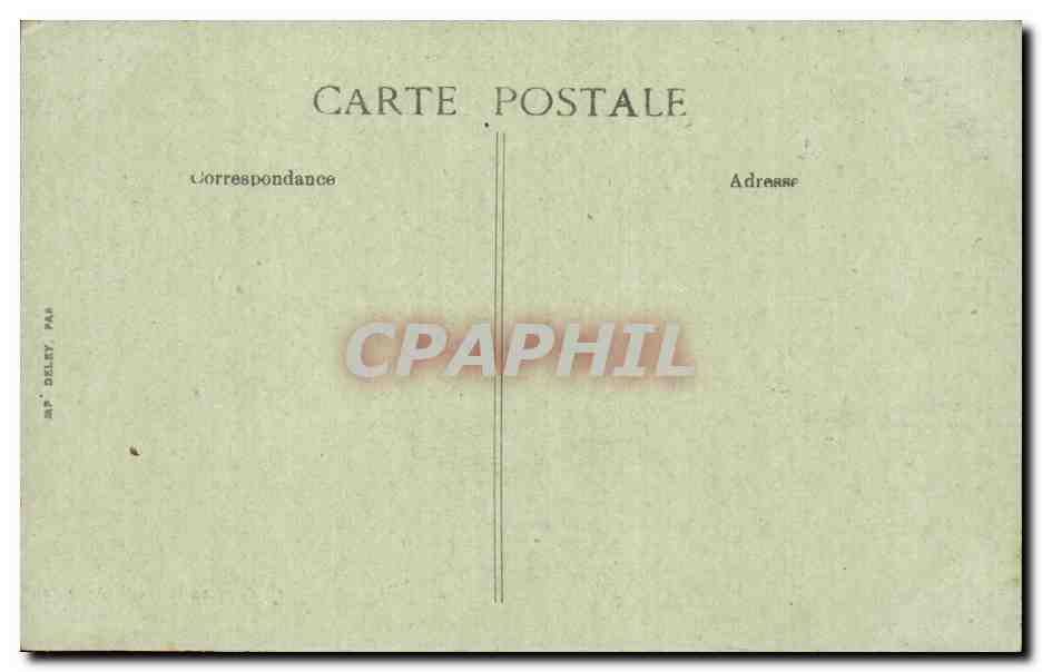 CPA Argentan Eglise Saint Germain prise du jardin public — Rückseite