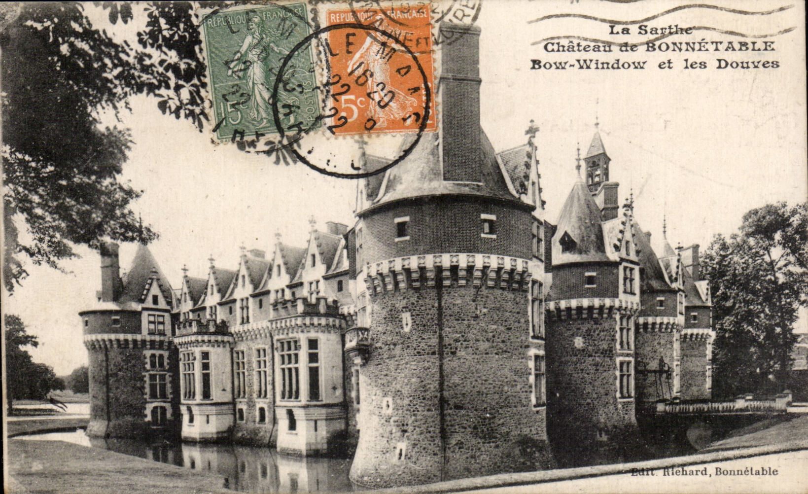 CPA Chateau de Bonnetable 