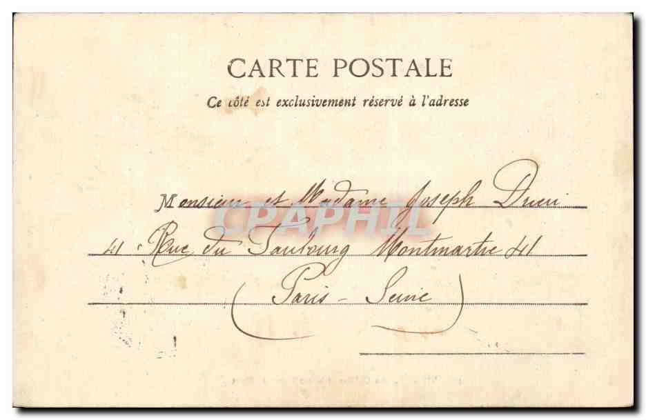 CPA Vienne La colline et Notre Dame de Pipet — Rückseite