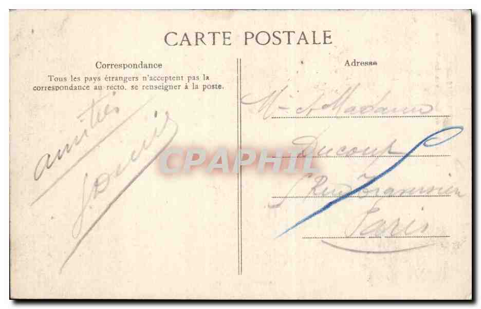 CPA Soissons Les fleches de Saint Jean les Vignes  — Rückseite