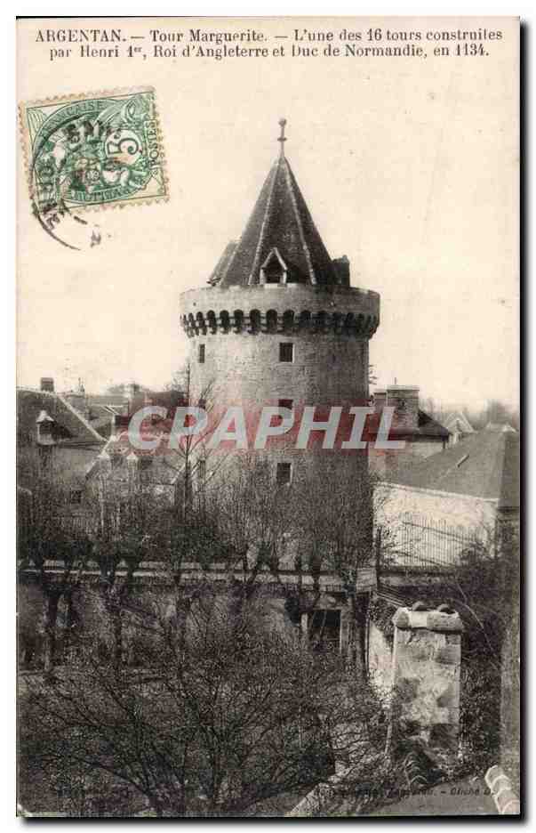 CPA Argentan Tour Maguerite 