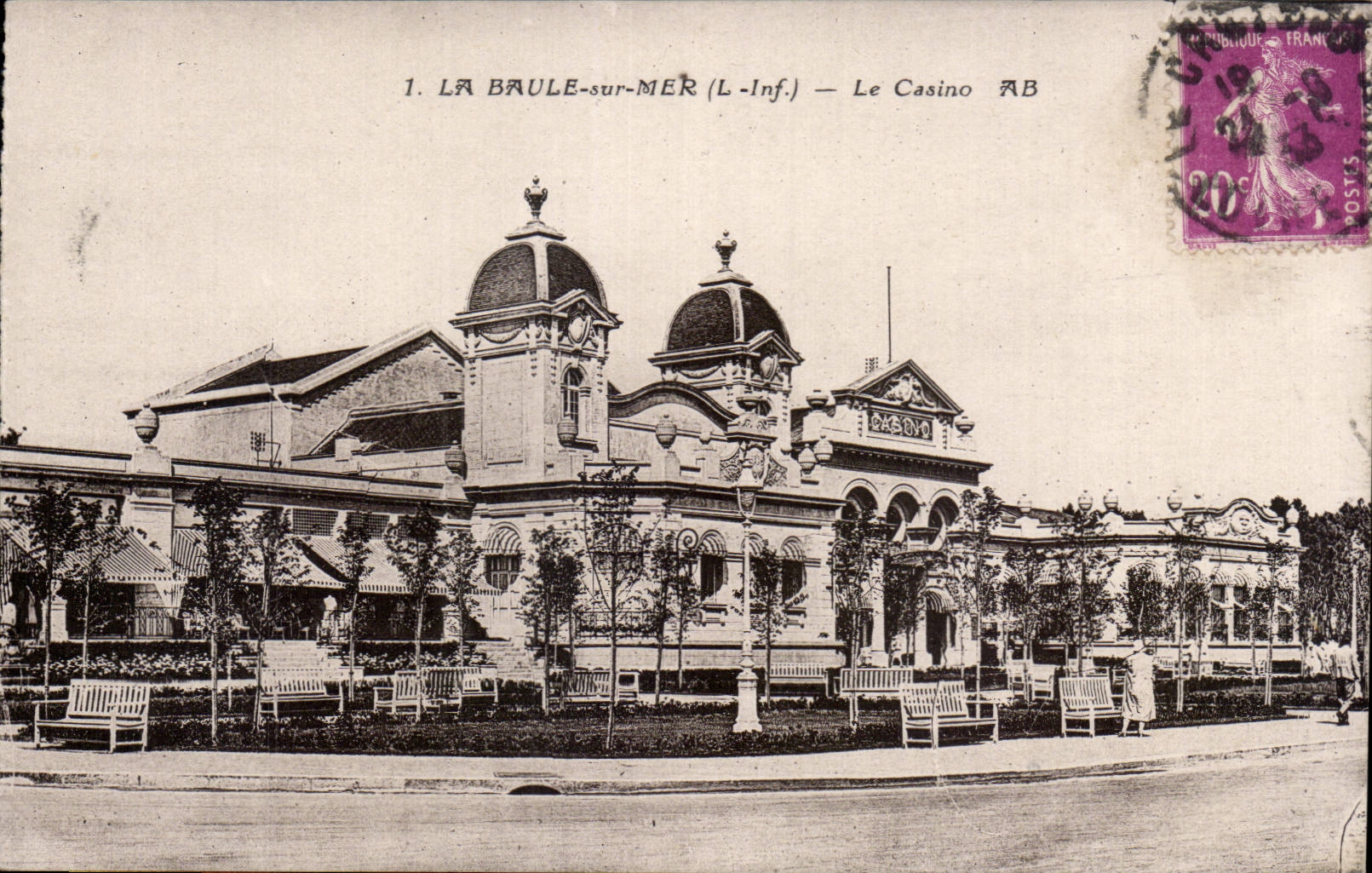 CPA La Baule sur Mer Le casino