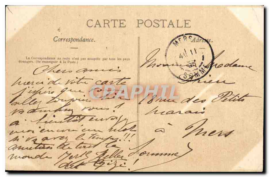 CPA Herblay La Frette vue de la cote — Rückseite