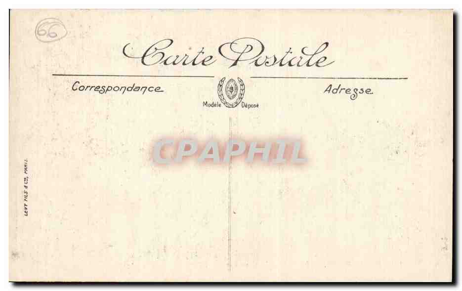 CPA Betharram Le pont et le monastere — Rückseite