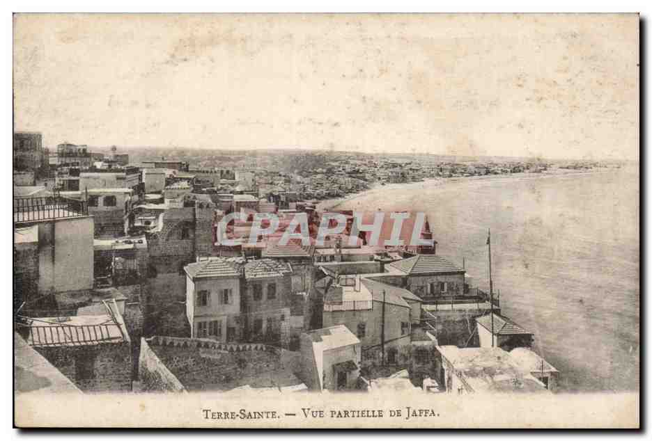 CPA Terre Sainte Israel Vue partielle de Jaffa