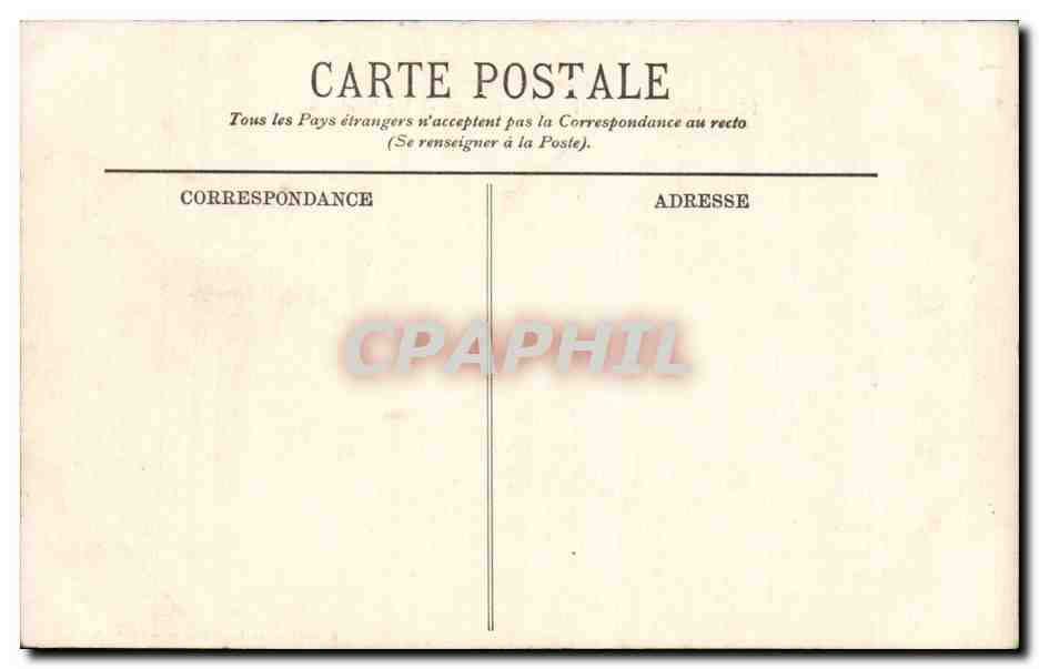 CPA Gossesseville L Orne et les rochers Bords de l orne — Verso