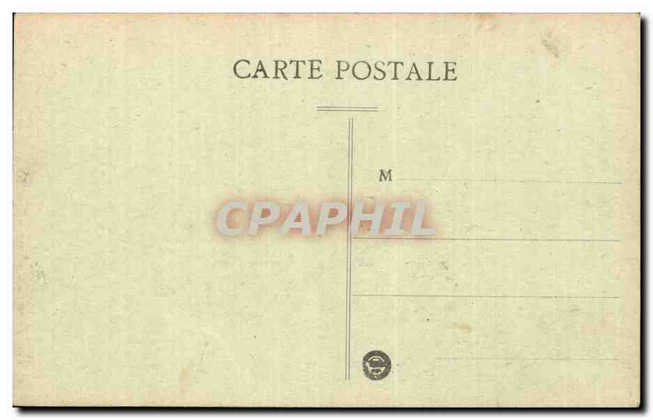 Pau — Le Château et la Place de la Monnaie — Édition Varchon — Rückseite