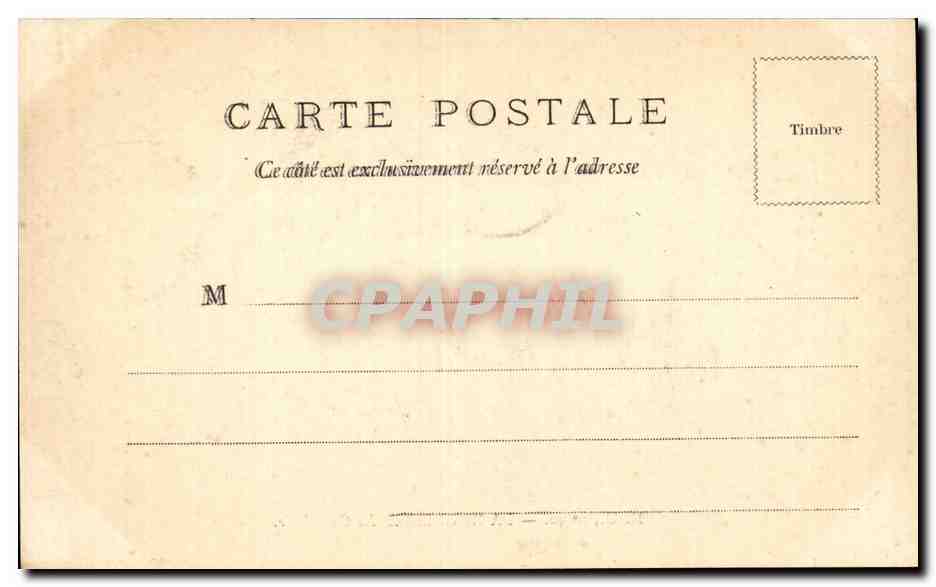 CPA La Rochelle La cathedrale — Verso