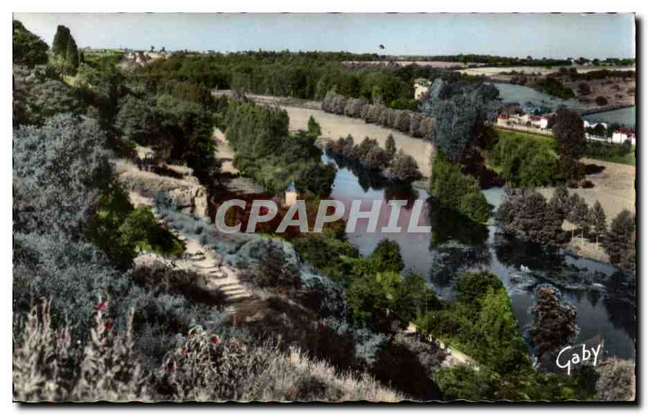 Le Clain et les Rochers du Porteau — Poitiers (Vienne) — Éditions Gaby