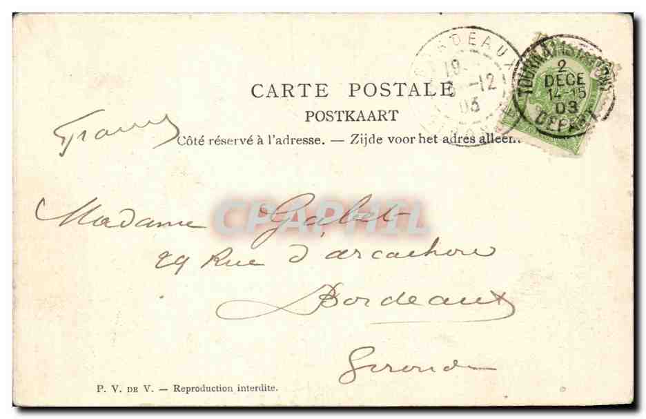 S.A.R. Marie-Henriette, duchesse de Brabant — S.A.R. Léopold, duc de Brabant — éditeur P.V. de V. — Reverso