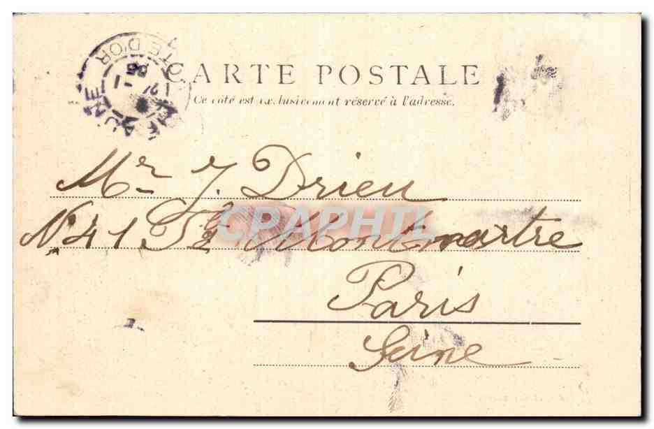 Marché couvert — Beaune — G. Richard, éditeur, Beaune — Rückseite
