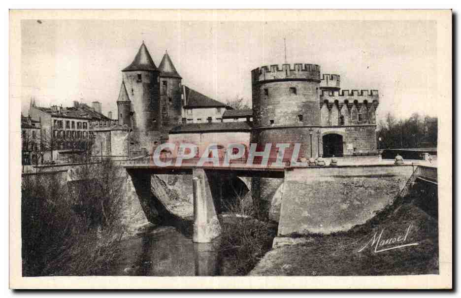 Metz - Porte des Allemands et la Seille — Édition P.-M.