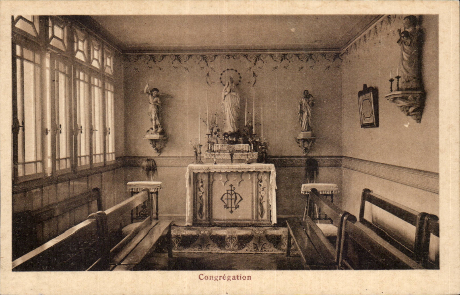CPA Suisse Fribourg Pensionnat La Chassotte Congregation