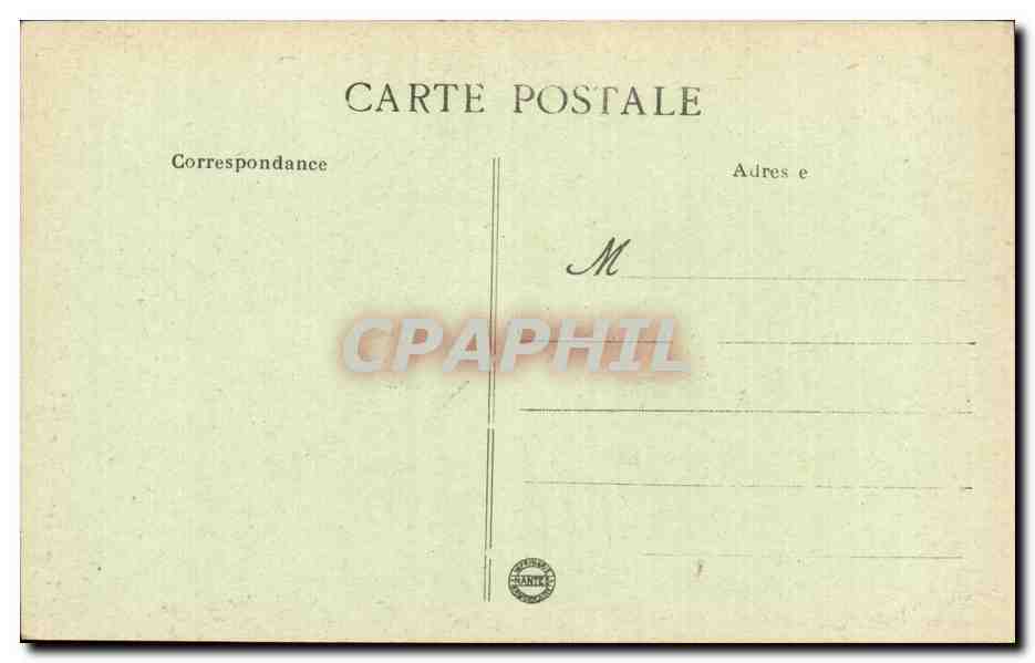 CPA Monts sur Guesnes Interieur de l eglise  — Back