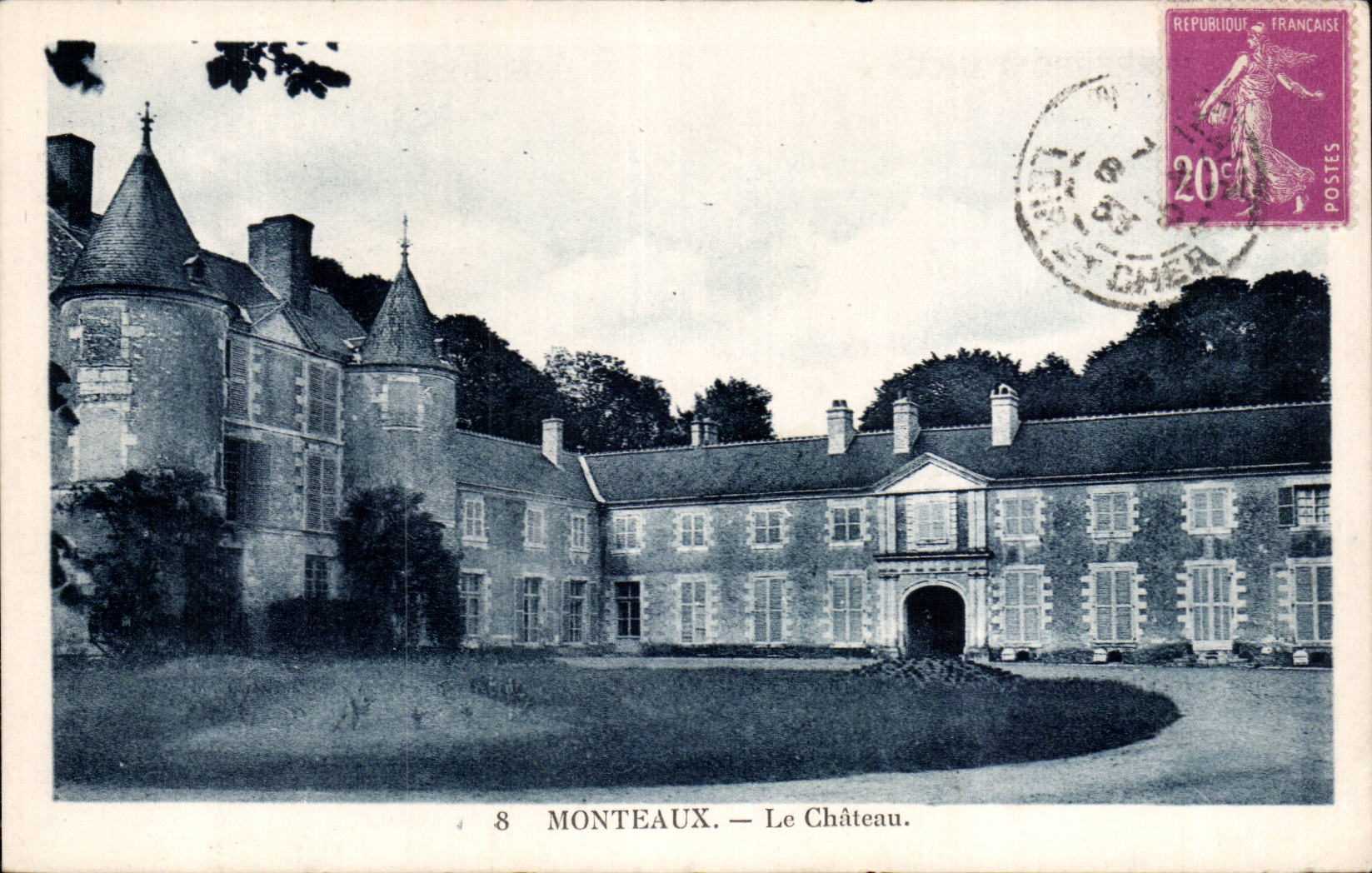 Monteaux — Le Château — Édition de Laurence Guibert