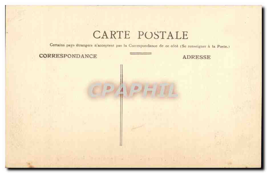 CPA Rochefort sur Mer LE cours d Ablois — Rückseite