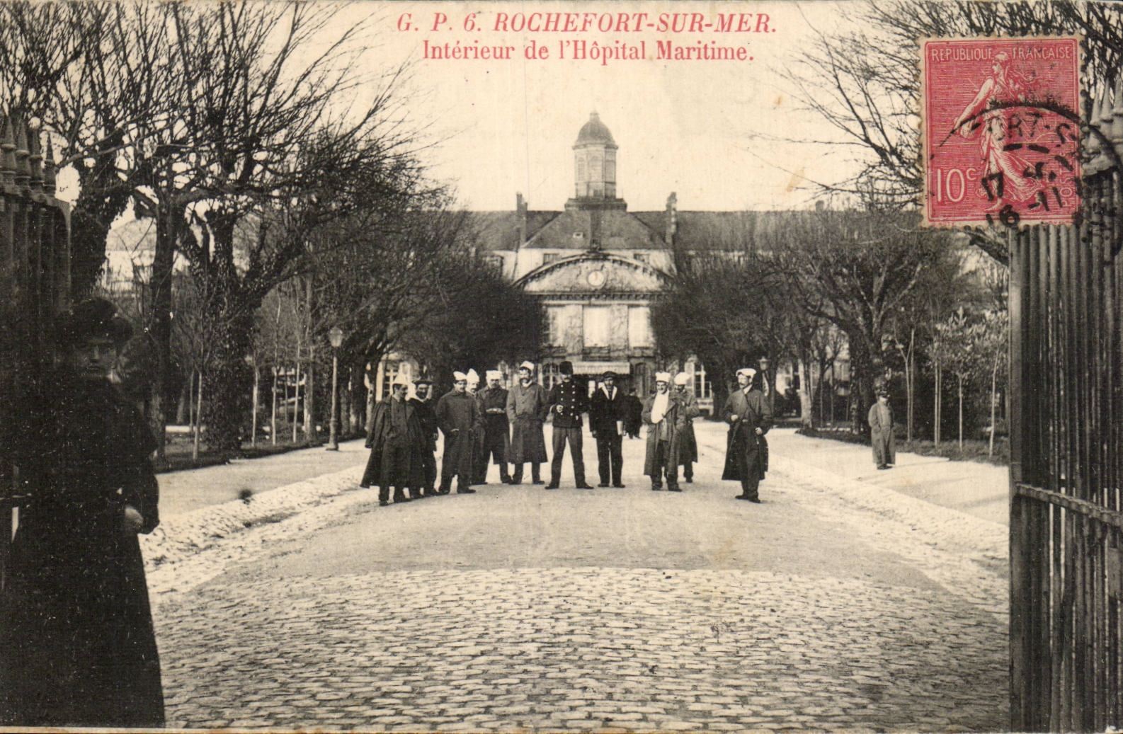 Rochefort-sur-Mer — Intérieur de l'Hôpital Maritime — G.P. 6