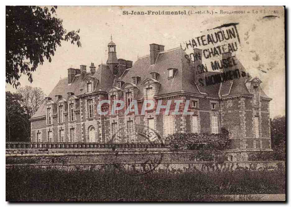 St-Jean-Froidmentel (Loir-et-Cher) - Rougemont - Le Château