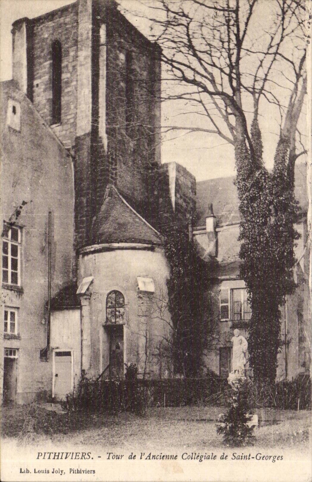 Pithiviers - Tour de l'Ancienne Collégiale de Saint-Georges — Lib. Louis Joly, Pithiviers
