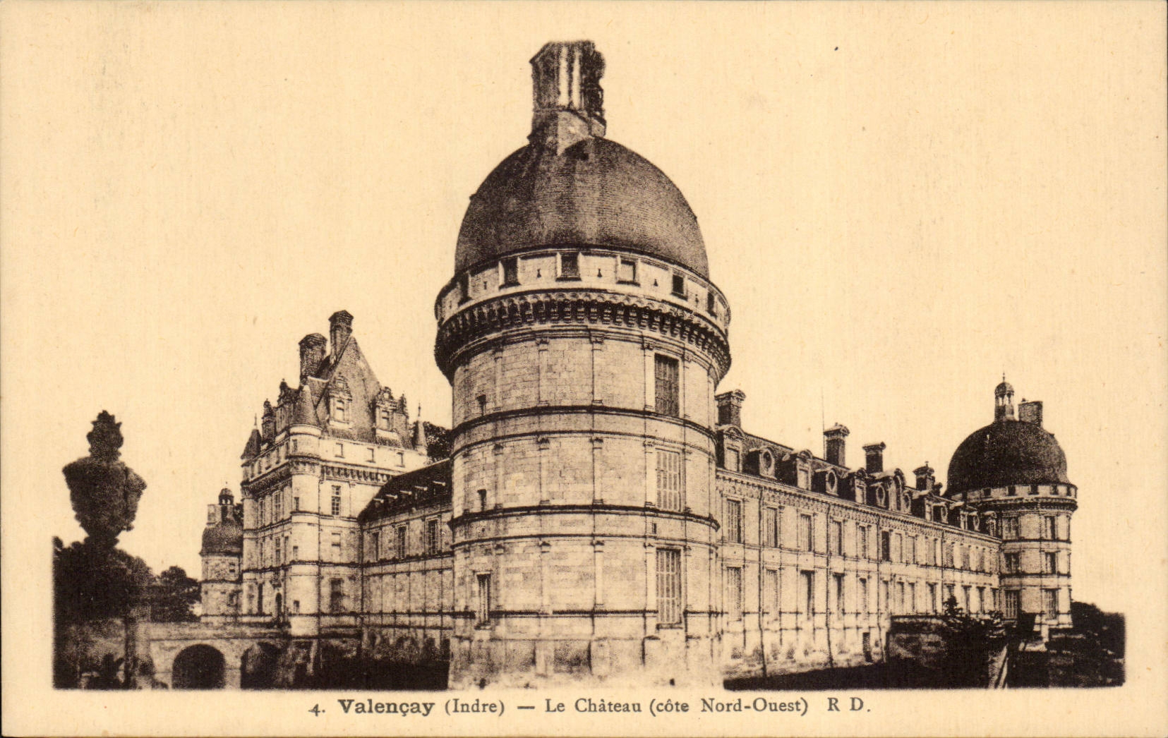 Valencay - Le Chateau CPA 