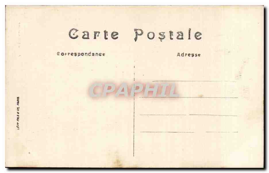 Angers - Vieilles Maisons de la Rue de l Oisellerie CPA  — Rückseite