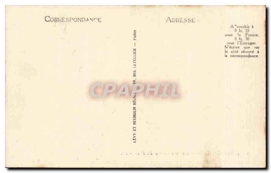 Pornic - Vue Generale de l Entree du Port CPA  — Rückseite